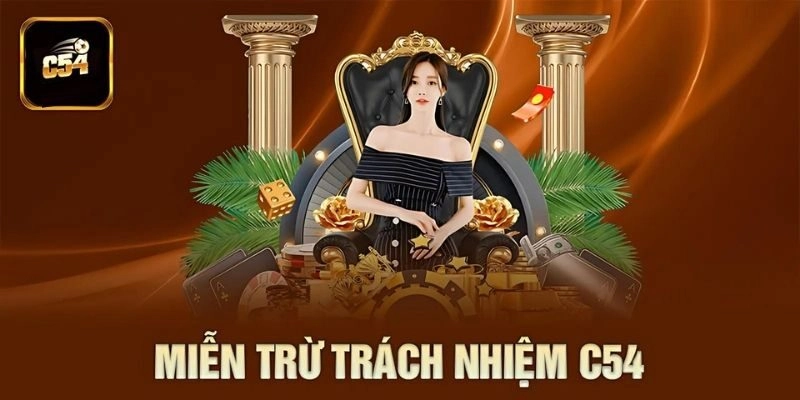 Miễn trách nhiệm với điều lệ của nhà cái