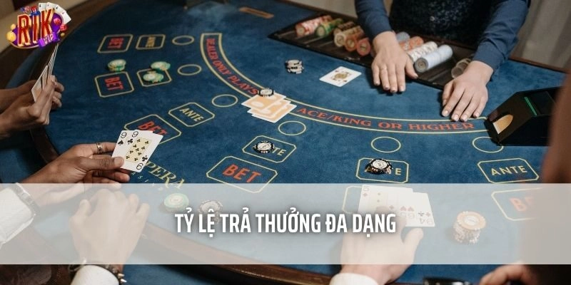 Tỷ lệ trả thưởng đa dạng