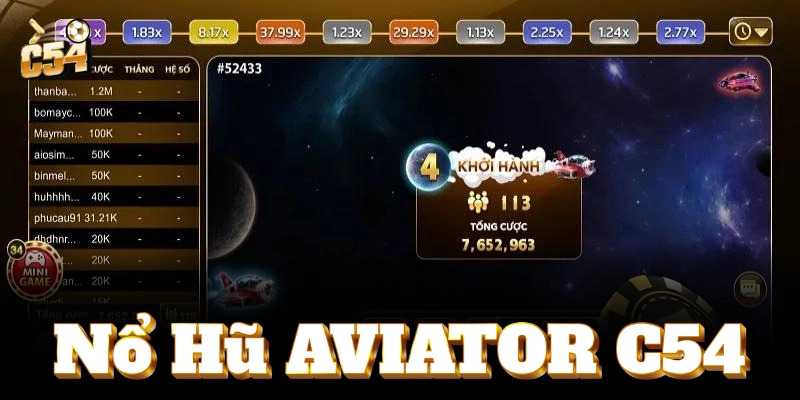 Nổ hũ Aviator – Bí kíp trúng lớn, thắng cực khủng